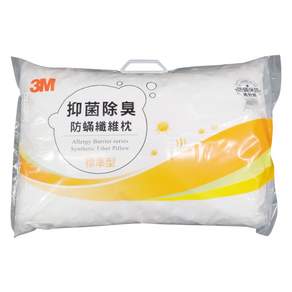 3M 抑菌除臭防螨纖維枕 標準型 ANTI001 680g, 1個