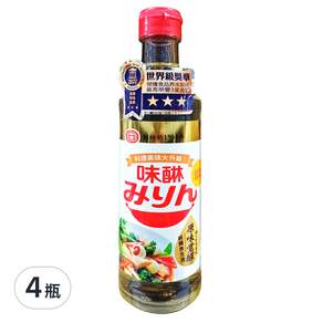 十全 味醂調味料, 300ml, 4瓶