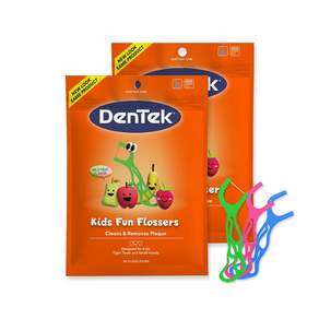 DenTek 兒童用造型牙線, 90入, 2包