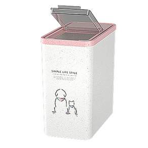 管家必備單品衛生矽藻土調濕飼料貓砂盒沙子收納箱, 粉色的