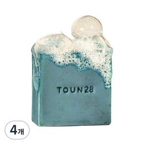TOUN28 S20+去屑頭皮清涼薄荷洗髮皂, 4個, 100g