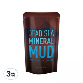 sea of spa 全天然死海礦物泥, 600g, 3袋