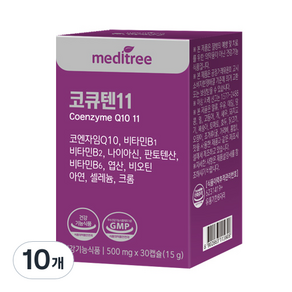 meditree 輔酶Q10複合膠囊, 30顆, 10個