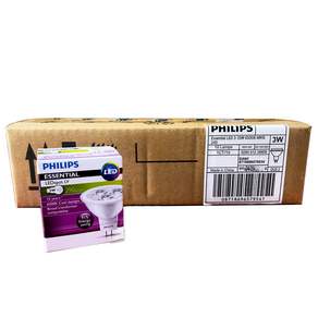 PHILIPS 飛利浦 LED燈泡 12V 3W MR16, 晝光色, 10片