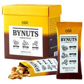 Otree BYNUTS原味堅果隨身包 10包入, 200g, 1盒