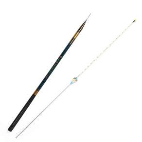 Wonda Combi 碳素繞線釣竿 30+Naruye Lotus Pole 釣魚浮子 800 2 件套, 1套