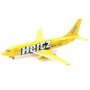 JCWINGS 1/200 B737-200 RYANAIR-HERTZ JCW231035YE 專用噴漆機波音飛機壓鑄, 混色