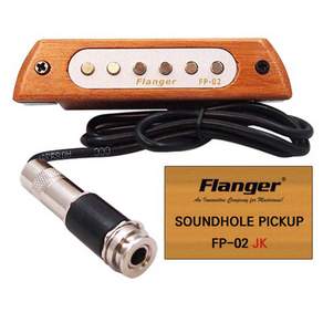 Flanger 木吉他插孔式音孔拾音器, FP-02 JK, 混色