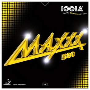 JOOLA MAXXX 500橡膠球拍, 黑色的