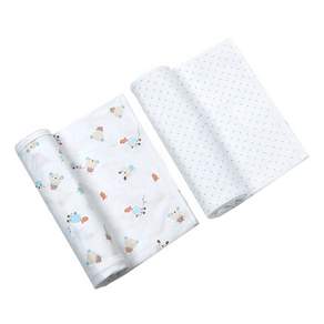 BABY&I Comos Baby Bear Inner Wrap 藍色 + Heart Inner Wrap 藍色