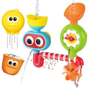 Let's Toy 潛水造型洗澡玩具組, 顏色隨機, 1組