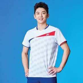 YONEX 男士羽毛球圓形T恤 201TS001M