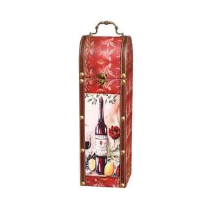 ANTS 復古酒瓶收納盒, 桃紅葡萄酒, 1個