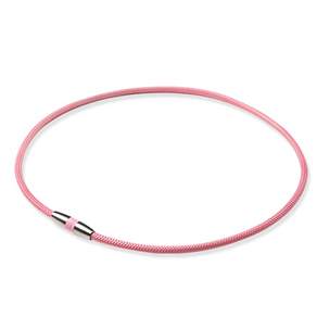 phiten 磁力項鍊 粉色 45cm, 1個