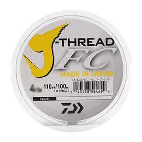 DAIWA Thread FC Shock Leader Bass Lure Salt Game Fishing Line 40LB-50m, 單色