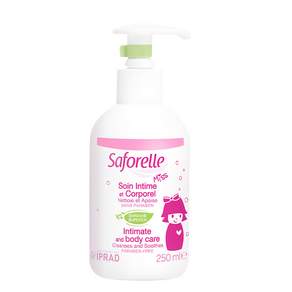 Saforelle 絲膚潔 女性身體與私密護理二合一清潔露, 250ml, 1瓶