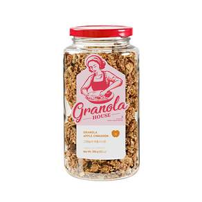 Granola HOUSE 蘋果肉桂麥片堅果餅乾, 300g, 1瓶