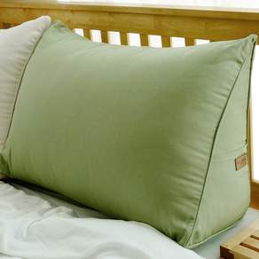 RAUM STUDIO 帆布3角形靠枕, 橄欖綠