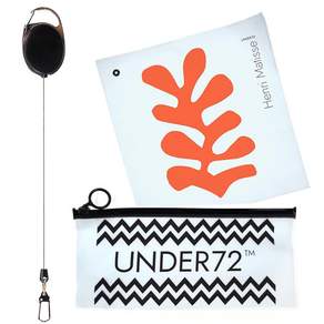 UNDER72 高爾夫球捲線器拉鍊袋組 T01, T05, 1組