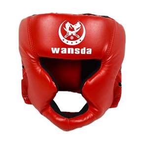wansda 拳擊安全帽 CB-6541, 紅色的