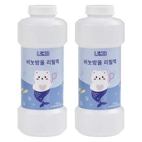 泡泡水補充瓶 LIK-BS03 472ml, 單色, 2個