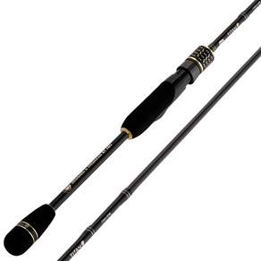 Abu Garcia Titan 3 Full Change Bass Fishing Rod Spinning Rod S642L, 黑色+金色