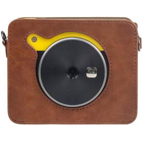 KOEM 皮革相機包 棕色, 1個, 柯達 Minishot 復古 3
