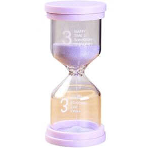 McLife 沙漏計時器 3 分鐘, 紫色