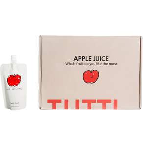 Tutti Frutti 袋裝蘋果汁 30入裝, 3600ml, 1盒