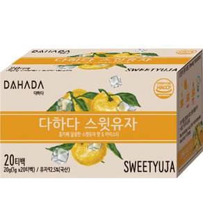 DAHADA 甜柚茶包, 1g, 20包, 1盒