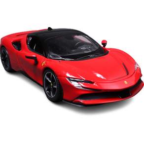 Brago 1:24 法拉利 Stradale SF90 汽車壓鑄, 紅色