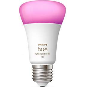 飛利浦 Hue 白色和彩色氛圍 1100 流明 9W LED 燈泡, RGB, 1個