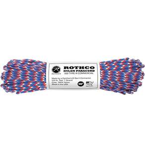 Roscoe Paracord 降落傘, Red + White + Blue