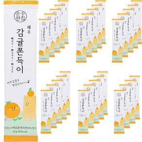 Sunsuhouse 濟州柑橘條隨身包, 25g, 30條