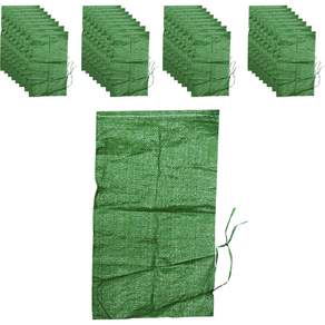 沙袋麻袋 28 x 48 厘米, 100個, 綠色