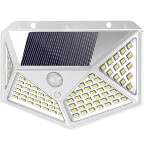 路亞茲亮麗太陽能花園路燈 LUAZ-F10, 白色的