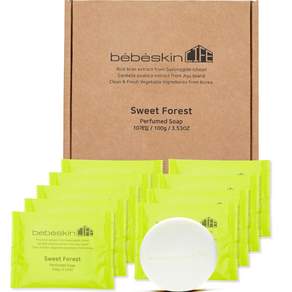 bebeskin Life香水肥皂 甜森林香, 100g, 10個