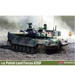 ACADEMY HOBBY MODEL KITS 波蘭陸軍K2GF塑膠模型, 1個