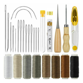 Cohimo 皮革工藝品 DIY 縫紉工具組 3W182, 混色, 1套