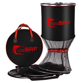 SRF 矽膠漁網, 黑+紅