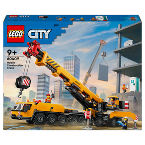 LEGO City Kids 60409 黃色移動式建築起重機, 混色