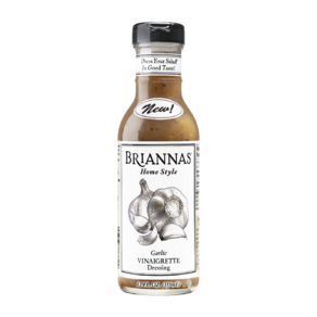 BRIANNAS 大蒜油醋醬, 355ml, 1瓶