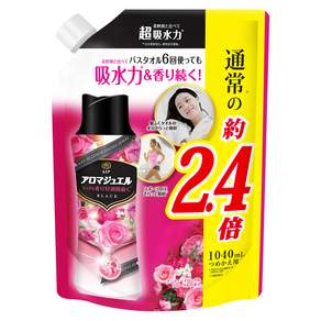 Lenor 蘭諾 衣物芳香豆 玫瑰花香補充包, 1040ml, 1包