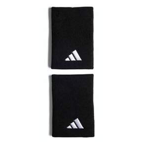 adidas 愛迪達 NEW Performance Logo Long L Wristband 2pcs PG6699, 黑色系列, 1個