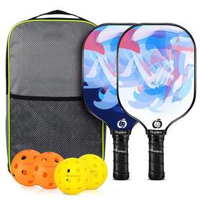 Niupipo Pickleball 球拍套裝 USAPA MX-2, 1組, 天空 (MX-24)