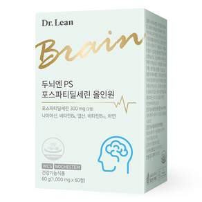 Dr.Lean Brain PS 磷脂醯絲胺酸多效合一 60g, 60顆, 1個