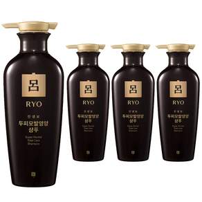 RYO 呂 漢方集中修護滋養洗髮精 草本香, 400ml, 4瓶