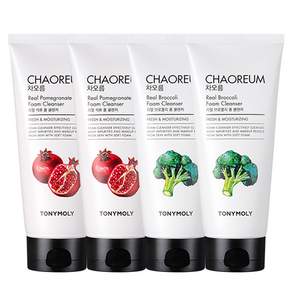 TONYMOLY Chaoreum清爽洗面乳 4入組, 1組