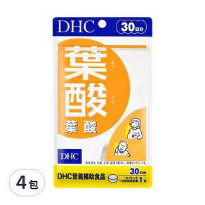 DHC 葉酸 30日份, 30顆, 4包