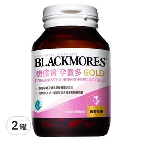 BLACKMORES 澳佳寶 孕寶多綜合維生素黃金配方膠囊, 60顆, 2罐